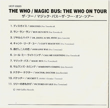 Load image into Gallery viewer, The Who : Magic Bus (CD, Album, Comp, RE, RM, Pap)
