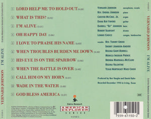 Brother Vernard Johnson : I'm Alive (CD, Album)