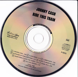 Johnny Cash : Ride This Train (CD, Album)