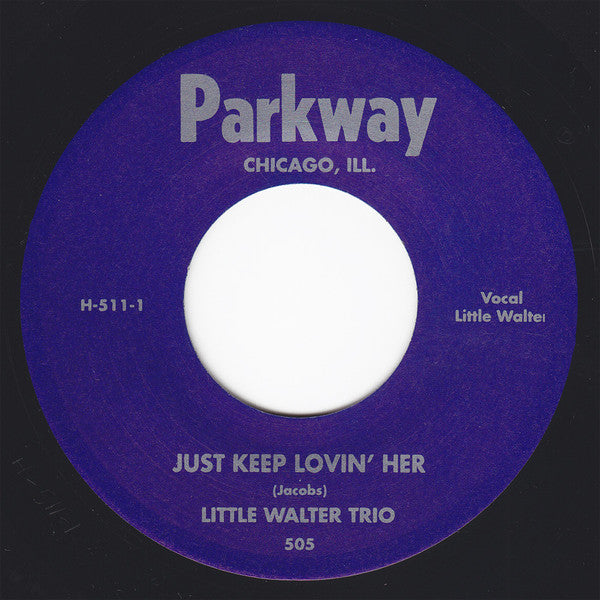 Little Walter Trio / Baby Face Leroy Trio : Just Keep Lovin' Her / Boll Weevil (7