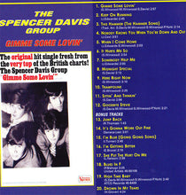 Load image into Gallery viewer, The Spencer Davis Group : Gimme Some Lovin&#39; (CD, Album, Mono, RE)
