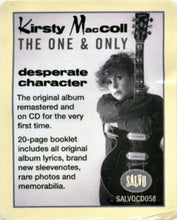 Load image into Gallery viewer, Kirsty MacColl : Desperate Character (CD, Album, RE, RM)
