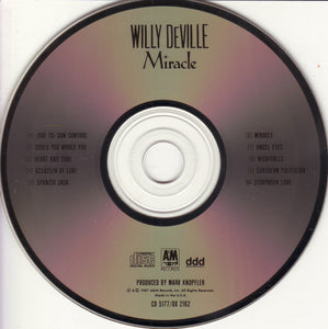 Willy DeVille : Miracle (CD, Album)