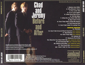 Chad And Jeremy* : Before And After (CD, Album, RE)