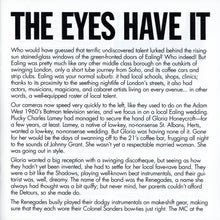 Load image into Gallery viewer, The Eyes : The Arrival Of The Eyes (CD, Comp)
