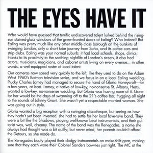 The Eyes : The Arrival Of The Eyes (CD, Comp)