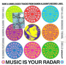 Load image into Gallery viewer, Various : Music Is Your Radar (Rare &amp; Unreleased Tracks From Damon Albarn&#39;s Record Label) (CD, Comp, Car)
