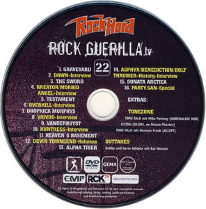 Various : Rock Guerilla.tv Vol. 22 (DVD-V, Comp)