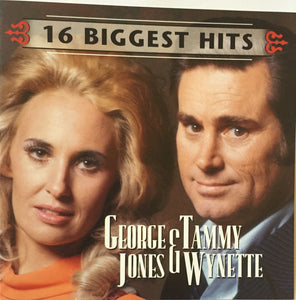 George Jones & Tammy Wynette : 16 Biggest Hits (HDCD, Comp, RM)