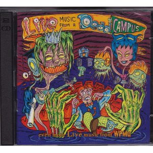 Various : Live Music From A Dead Campus (Even More Live Music From WFMU) (2xCD, Comp)