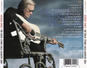 George Jones (2) : The Rock: Stone Cold Country 2001 (CD, Album)