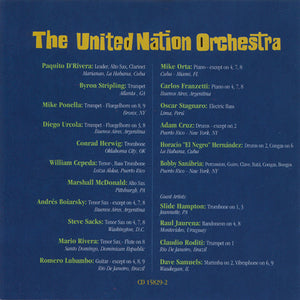 Paquito D'Rivera & The United Nation Orchestra : A Night In Englewood (CD, Album)