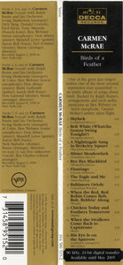 Carmen McRae : Birds Of A Feather (CD, Album, Ltd, RE, RM)
