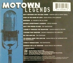 Buy Various : Motown Legends Volume 3 (CD) Online for a great