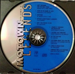 Buy Various : Motown Legends Volume 3 (CD) Online for a great
