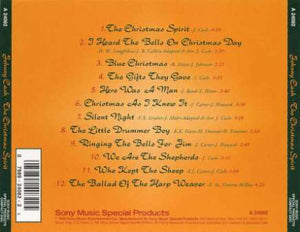 Johnny Cash : The Christmas Spirit (CD, Album, RE)