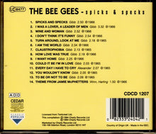 Load image into Gallery viewer, Bee Gees : Spicks And Specks (CD, Comp)
