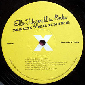 Ella Fitzgerald : Mack The Knife - Ella In Berlin (LP, Album, Ltd, RE, RM, 180)