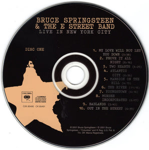Bruce Springsteen & The E Street Band* : Live In New York City (2xCD, Album)