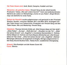 Load image into Gallery viewer, Die Toten Hosen : Ballast Der Republik (CD, Album)
