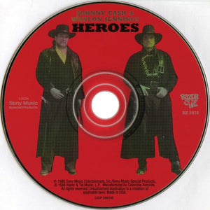 Johnny Cash & Waylon Jennings : Heroes (CD, Album, RE)