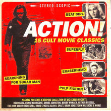 Load image into Gallery viewer, Various : Action! (15 Cult Movie Classics) (Mojo Presents A Bespoke Collection Of Big Screen Nuggets) (CD, Comp)
