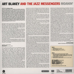 Art Blakey And The Jazz Messengers* : Moanin' (LP, Album, Ltd, RE, RM, 180)