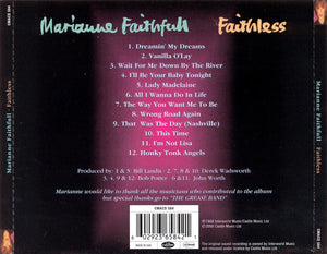 Marianne Faithfull : Faithless (CD, Album, RE)