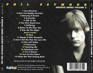 Phil Seymour : Phil Seymour 2 (CD, Album)