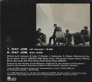 Gin Blossoms : Day Job (CD, Single, Promo)