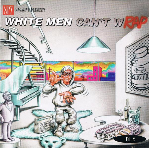 Various : White Men Can't Wrap (CD, Comp, RM)