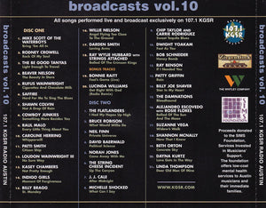 Various : Broadcasts Vol. 10 (2xCD, Ltd)