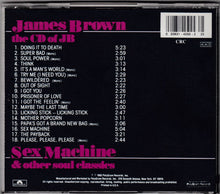 Load image into Gallery viewer, James Brown : The CD Of JB (Sex Machine And Other Soul Classics) (CD, Comp, Mono, Club)

