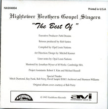 Load image into Gallery viewer, The Hightower Brothers : The Best Of The Hightower Brothers (CD, Comp)
