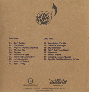 The Who : Bristol, U.K. - 28.06.06 (2xCD, Album)