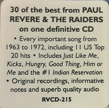 Load image into Gallery viewer, Paul Revere &amp; The Raiders : Kicks! The Anthology 1963-1972 (CD, Comp)
