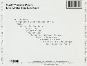 Marty Willson-Piper : Live At The Fine Line Cafe (CD, Album)