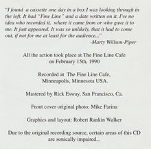 Load image into Gallery viewer, Marty Willson-Piper : Live At The Fine Line Cafe (CD, Album)
