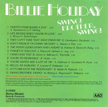 Load image into Gallery viewer, Billie Holiday : Swing! Brother, Swing! (CD, Comp)
