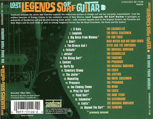 Various : Lost Legends Of Surf Guitar Vol. I - Big Noise from Waimea! (CD, Comp, Mono)