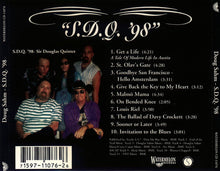 Load image into Gallery viewer, Doug Sahm Featuring Performances By Augie Meyers &amp; The Gourds : S.D.Q. &#39;98 (CD, Album)
