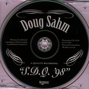 Doug Sahm Featuring Performances By Augie Meyers & The Gourds : S.D.Q. '98 (CD, Album)