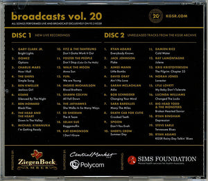 Various : Broadcasts Vol. 20 (2xCD)