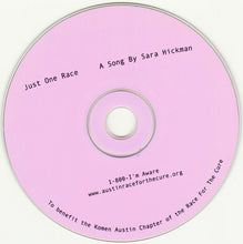 Load image into Gallery viewer, Sara Hickman : Just One Race (CD, Single)
