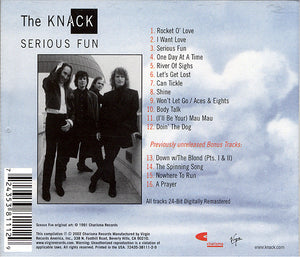 The Knack (3) : Serious Fun (CD, Album, RE, RM)