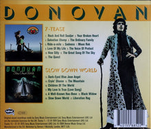 Load image into Gallery viewer, Donovan : 7-Tease + Slow Down World (CD, Comp)
