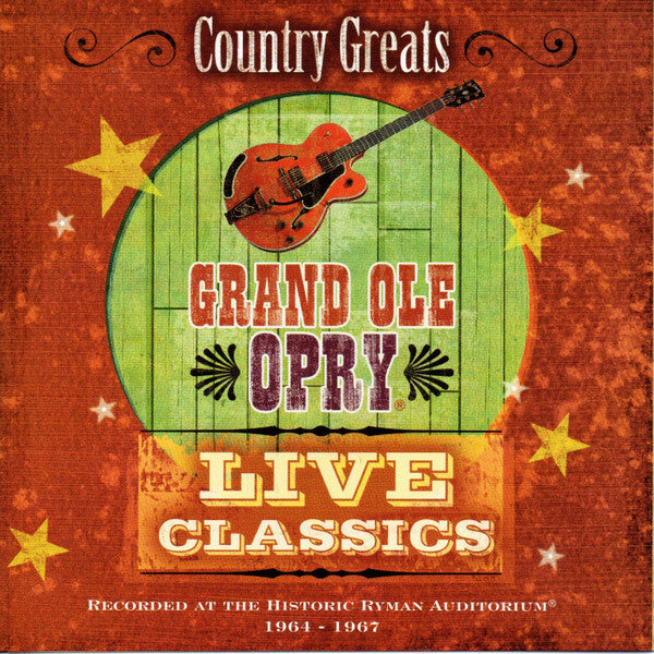 Various : Country Greats (CD, Album)