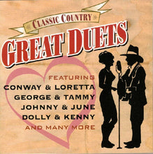 Load image into Gallery viewer, Various : Classic Country - Great Duets (2xCD, Comp, RM)
