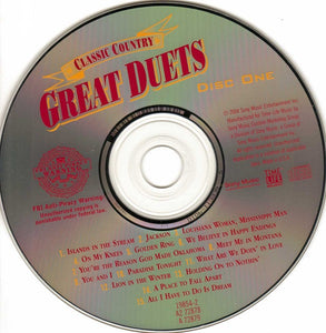 Various : Classic Country - Great Duets (2xCD, Comp, RM)