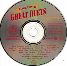 Load image into Gallery viewer, Various : Classic Country - Great Duets (2xCD, Comp, RM)
